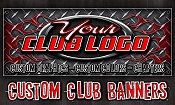 Custom Printed Club Banner